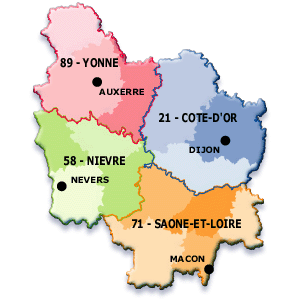 region bourgogne -